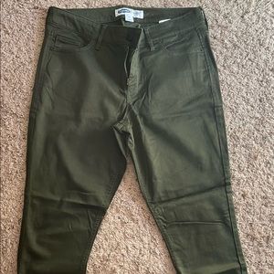 Old Navy Olive Rockstar Jeans